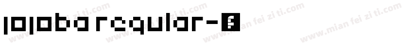 jojoba regular字体转换